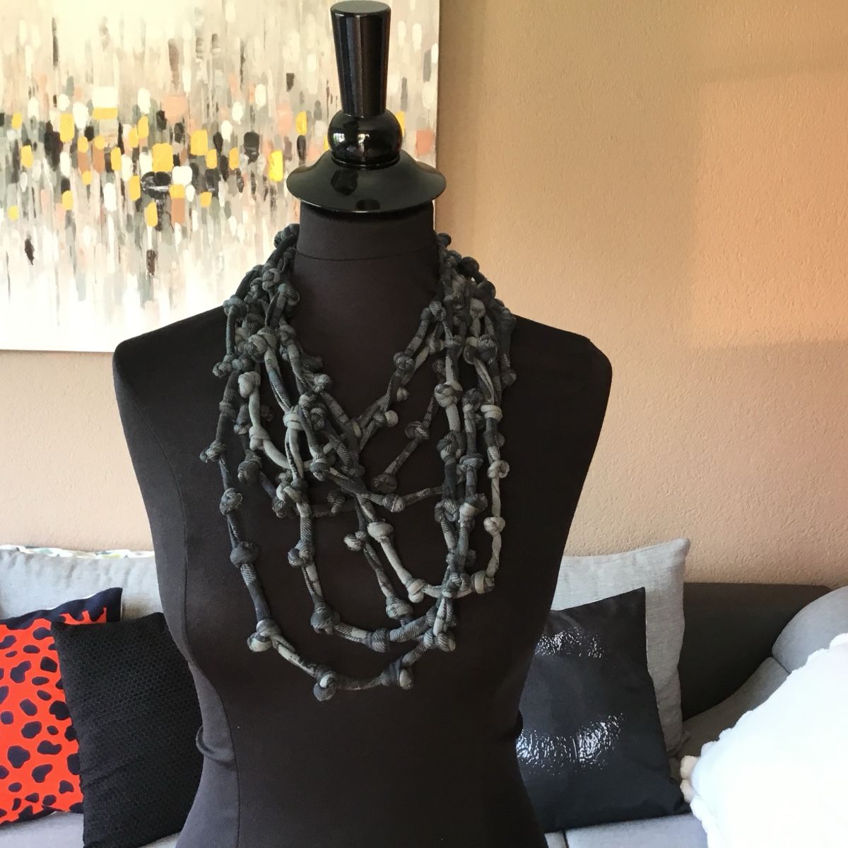 Catenine: Looooooong collier stylé 😊 – Usato da Fribourg venduto da ficelle_de_luge 2