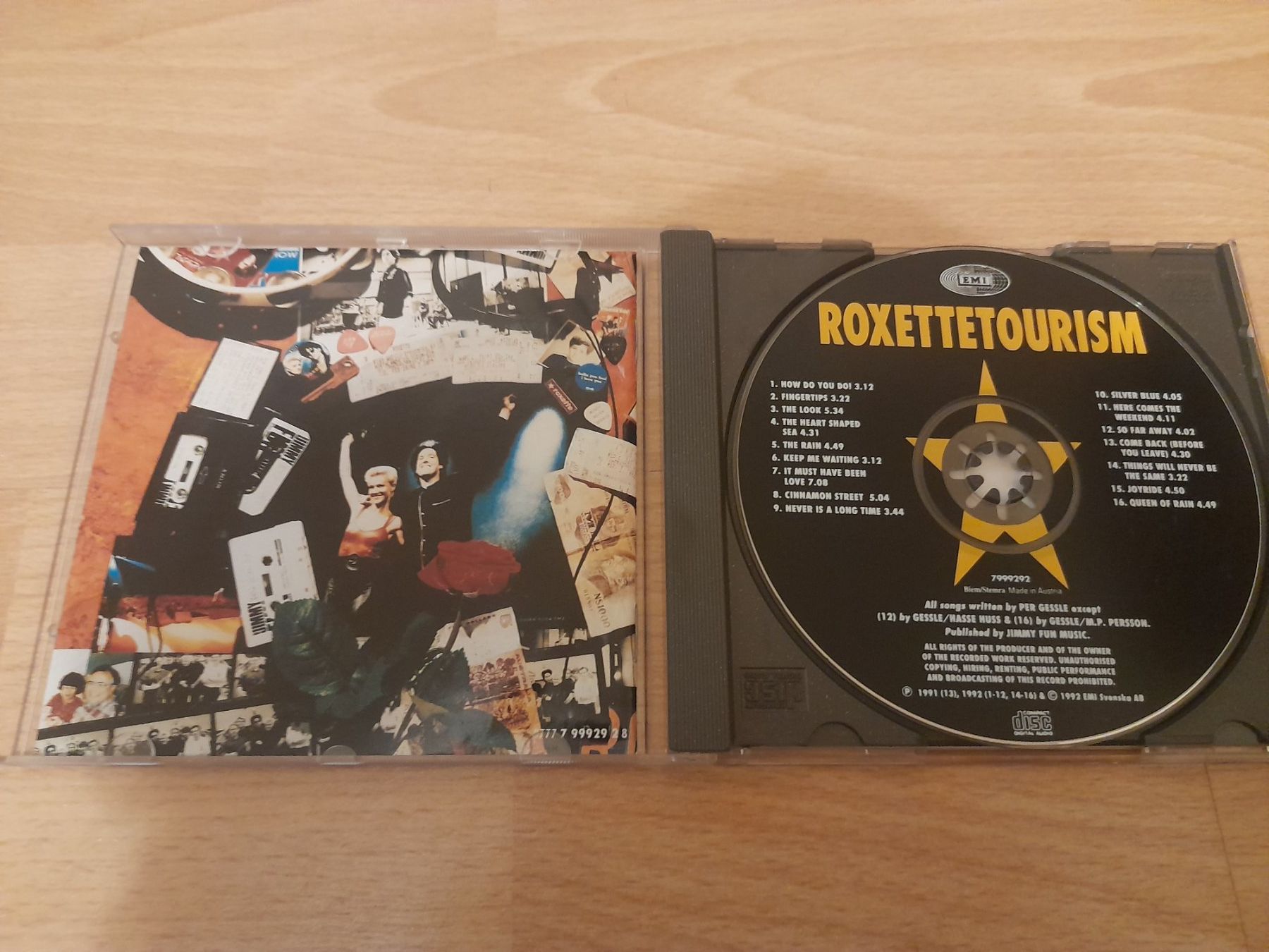 CD: Roxette - Tourism CD – Usato da Lustmühle venduto da chevi03 1