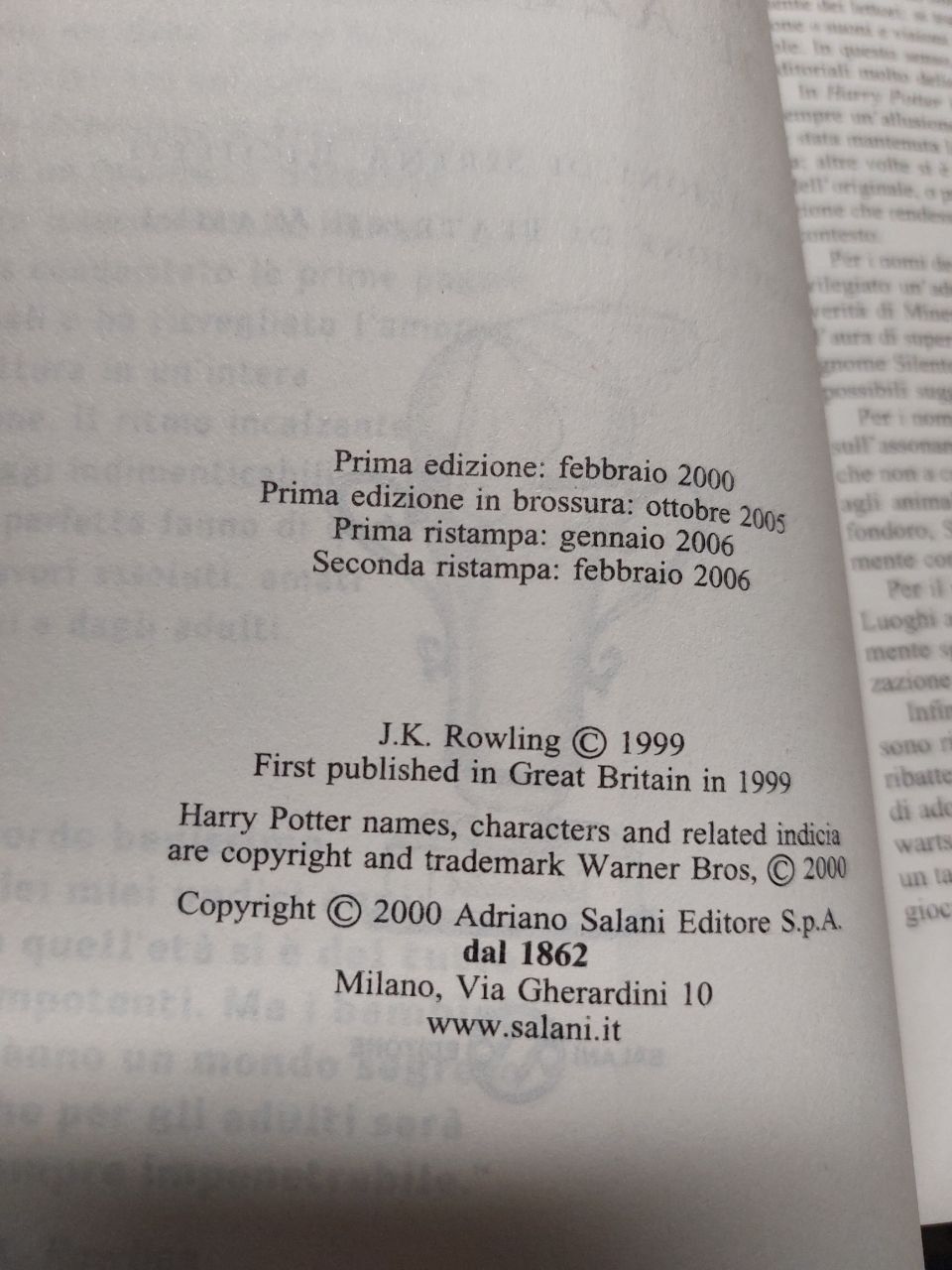 Bücher: Harry Potter e il prigioniero di Azkaban – Gebraucht aus Pambio Noranco von Pol69 1