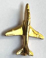 Pin Schweizer Armee Luftwaffe goldig neuwertig 2.5 cm lang