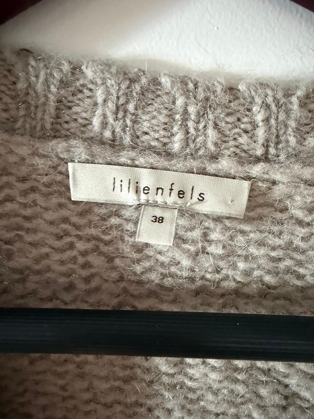 Maglioni & Felpe: Lilienfels Pullover 38 braun grau Glitzer oversized – Nuovo (secondo la descrizione) da Arosa venduto da MissGipsy 1