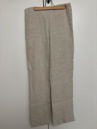 Leinenhose beige (36)