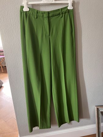 LUISA CERANO Hose grün Groesse 38 Damen