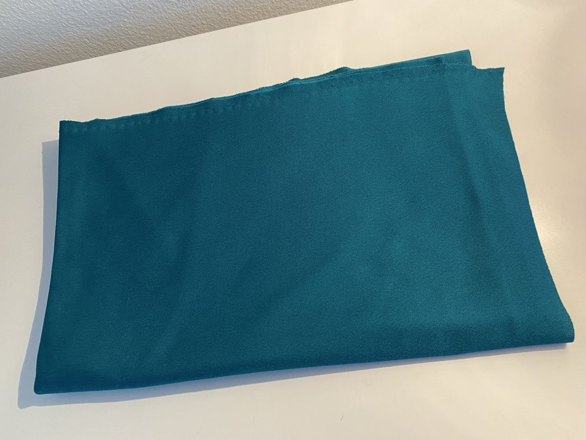 Tessuti: Stoff Jersey petrol ca. 150-153 cm – Nuovo (secondo la descrizione) da Flawil venduto da sonnengeist
