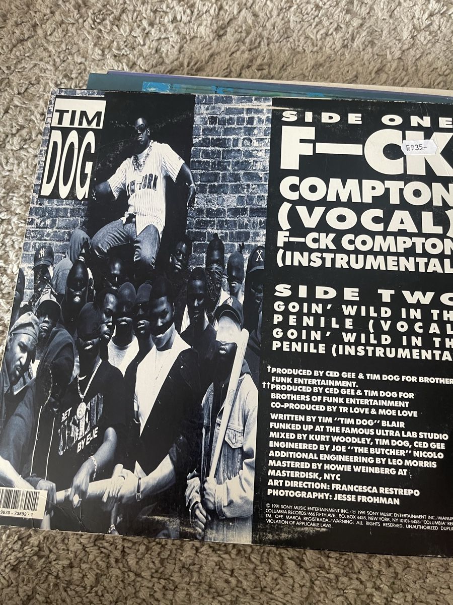 Dischi in vinile: Tim Dog / F-ck Compton – Nuovo (secondo la descrizione) da Dagmersellen venduto da stonefinger 1