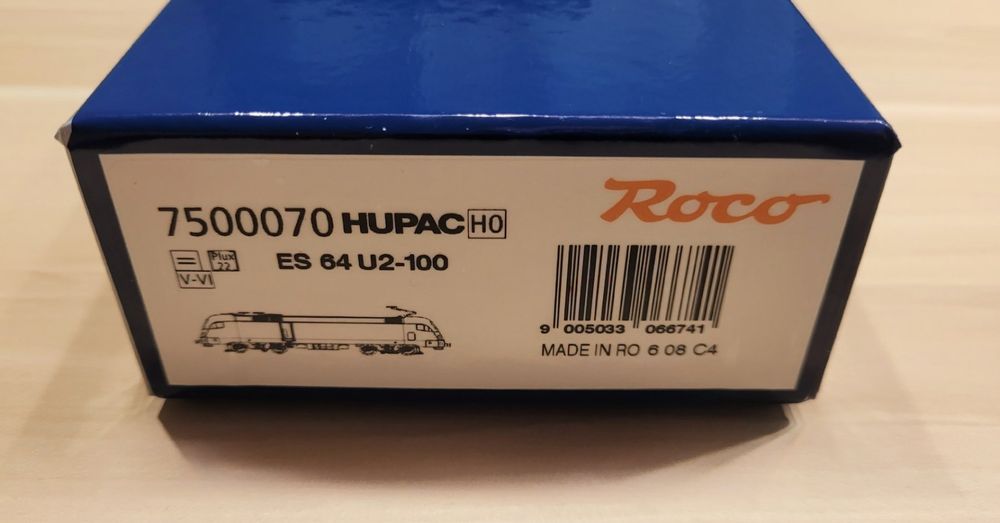 Roco 7500070 HUPAC ES 64 U2-100 H0 DC analog (Neu und originalverpackt ...