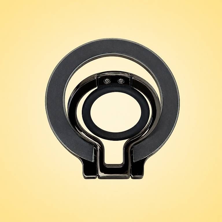Staffe: magnetischer finger ring handyhalter schwarz – Usato da Wallenwil venduto da SagShi