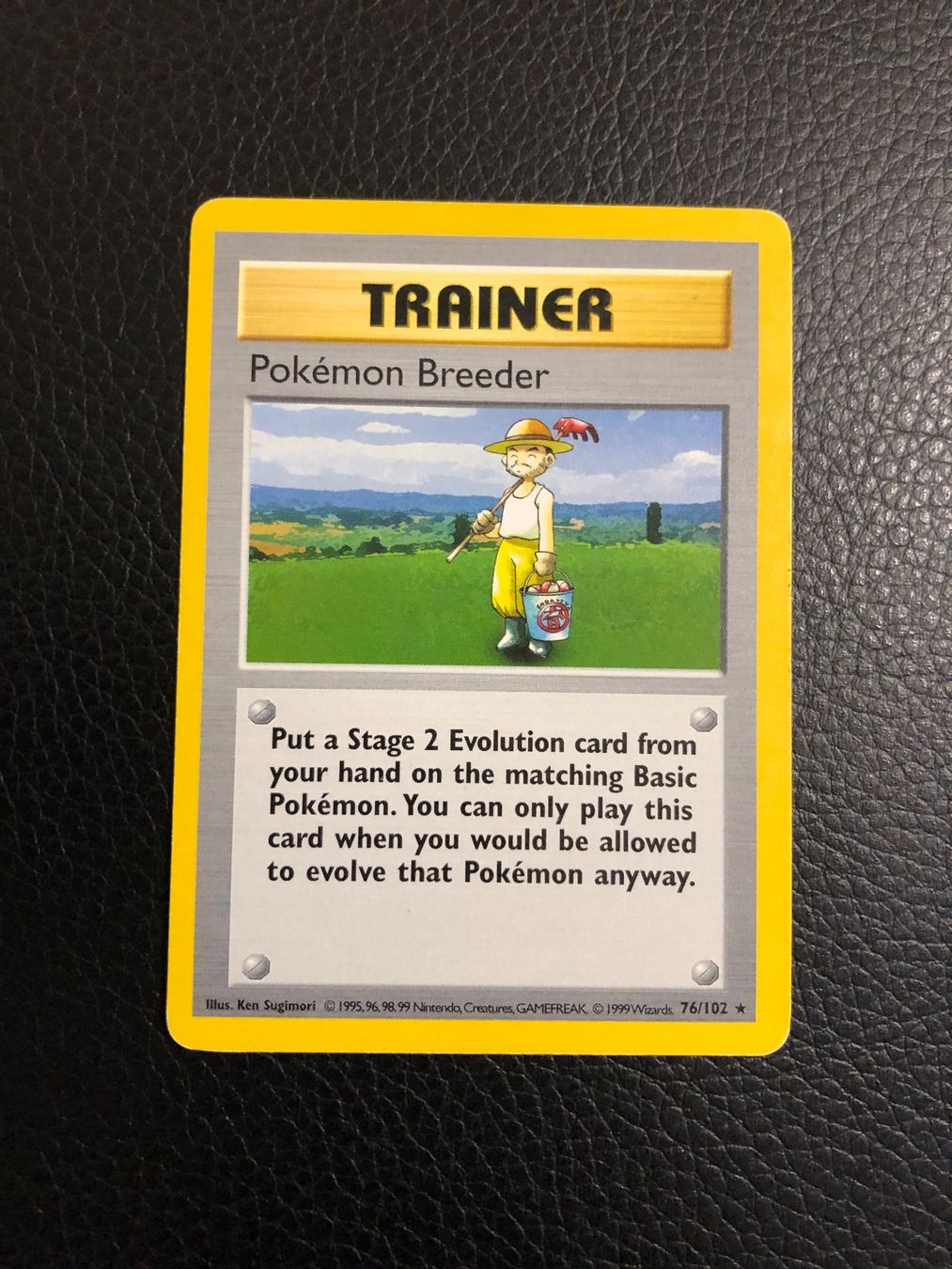Base Set Shadowless - Pokemon Breeder rare 76/102 Ab 1 (Gebraucht) in ...