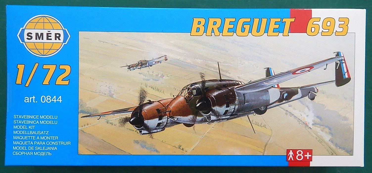 Kit di modellismo & Modellini statici: Breguet 693 – Nuovo e nell'imballaggio originale da Neuchâtel venduto da PAB2000
