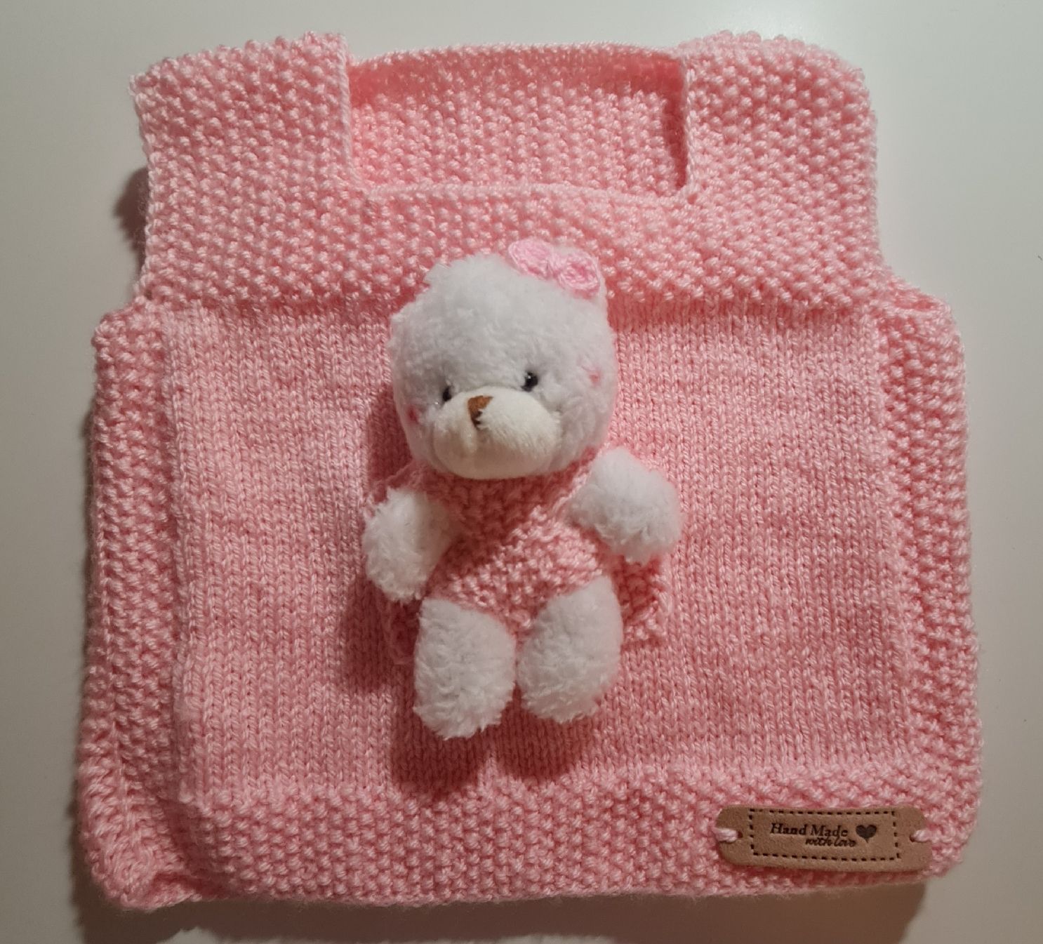 Altro abbigliamento: Babyweste mit Teddy handgemacht – Nuovo e nell'imballaggio originale da Grafstal venduto da sel_yil 1