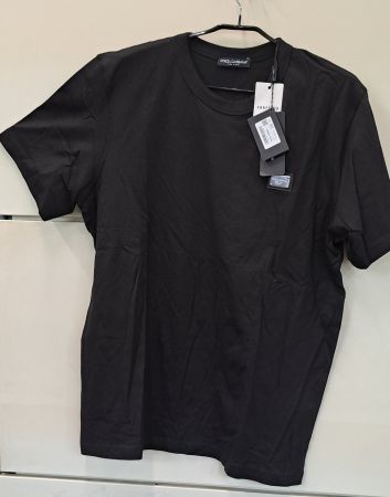 T-shirt Dolce & Gabbana noir taille XXL, neuf avec étiquette