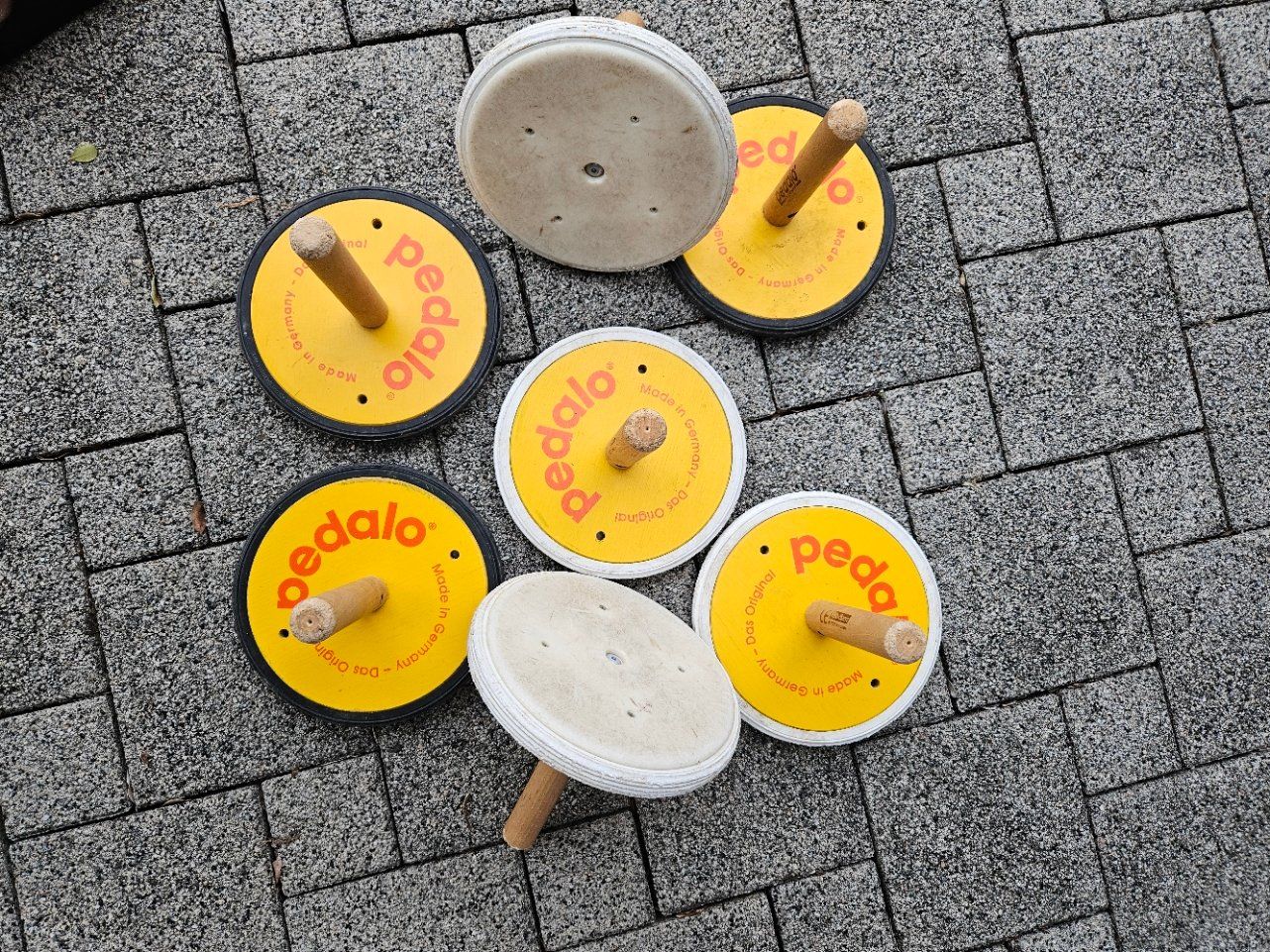 Giochi: 2 Sets Pedalo Curling Set outdoor – Usato da Buttikon SZ venduto da Marcelr