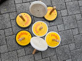 2 Sets Pedalo Curling Set outdoor nur 39.--