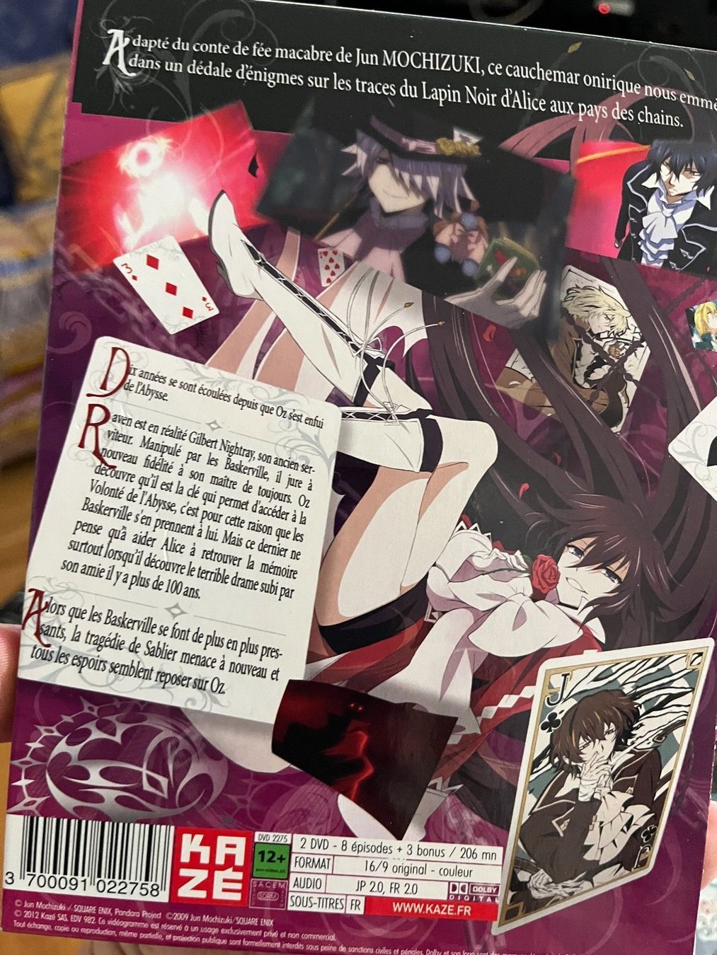 Pandora Hearts Intégrale édition Limitée (DVD, Manga Animé) (D