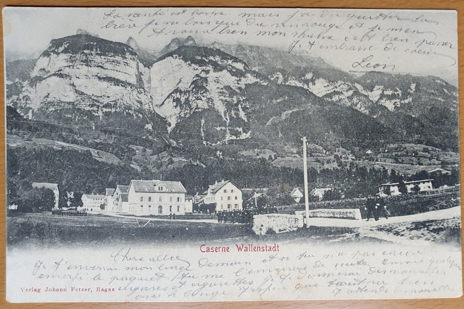 Cartoline postali: Caserne Wallenstadt 1905 – Usato da Kreuzlingen venduto da Rschweiz1
