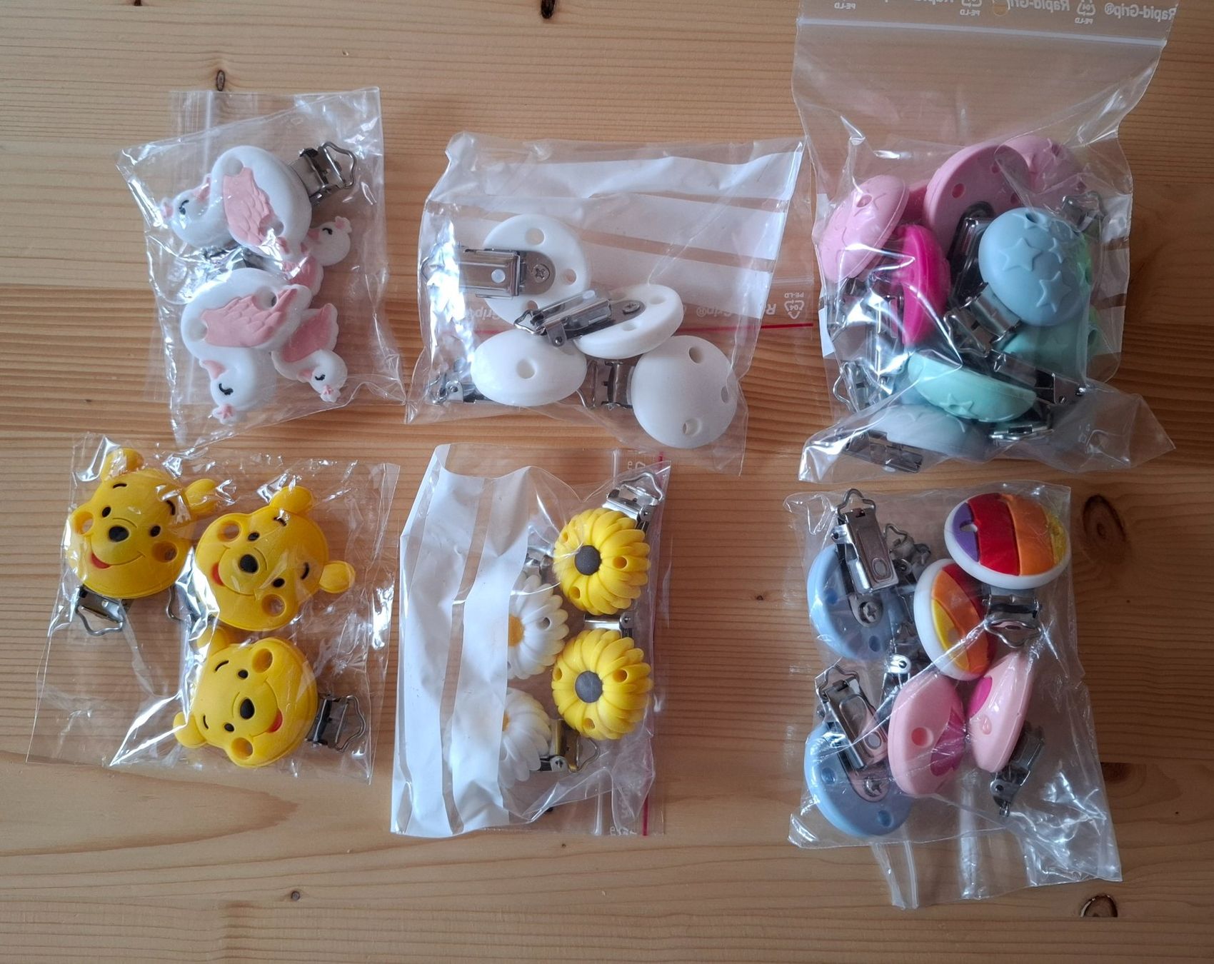 Nuggis & Nuggiketten: Div. Siliconclips für Schnullerketten – Neu und originalverpackt aus Oberurnen von rotty80 2
