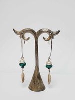 Boucles d'oreilles “Lune“