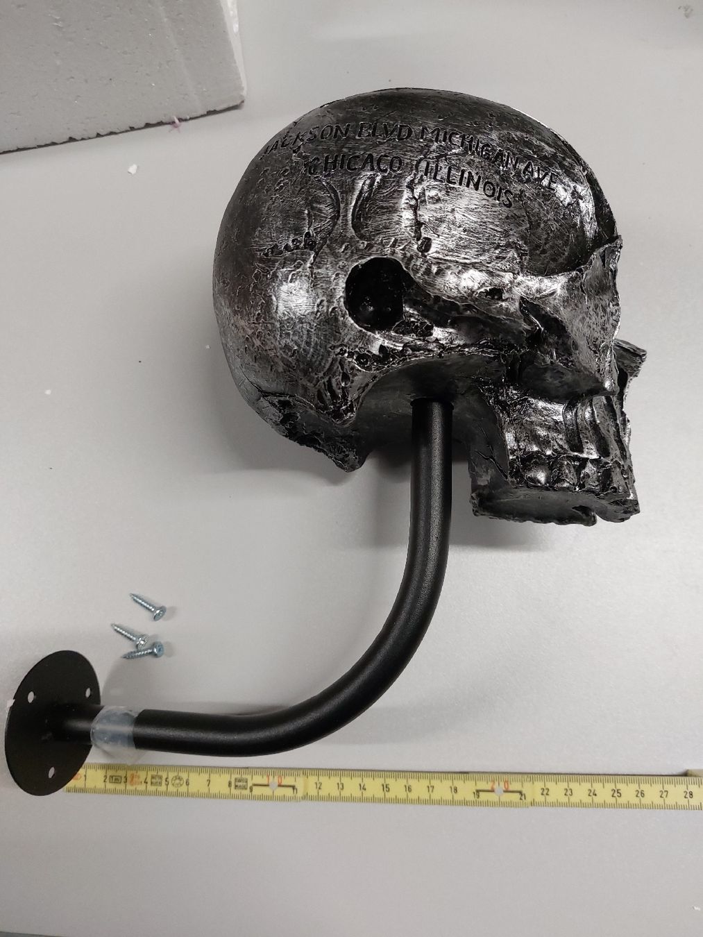 Supporti a parete: Motorradhelm Halter Totenkopf Route 66 – Nuovo e nell'imballaggio originale da Uster venduto da Gery8