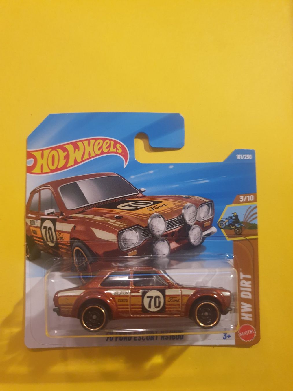 Hot Wheels Modellautos: Hot Wheels '70 FORD ESCORT RS1600 – Neu und originalverpackt aus Oftringen von Rotor 1