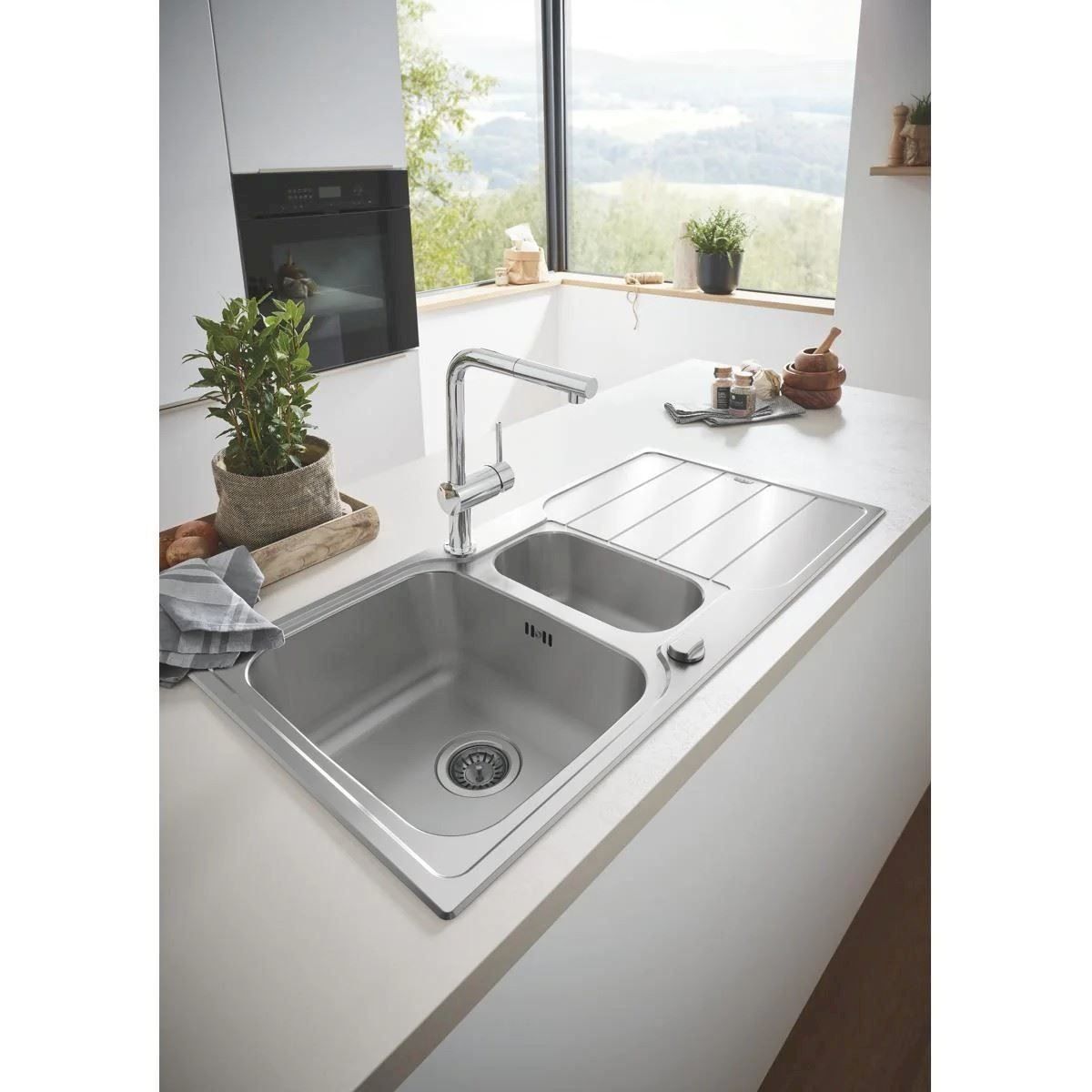 Grohe Rubinetteria: Grohe Minta Spültischbatterie chrom – Nuovo e nell'imballaggio originale da Bottighofen venduto da zaap 3