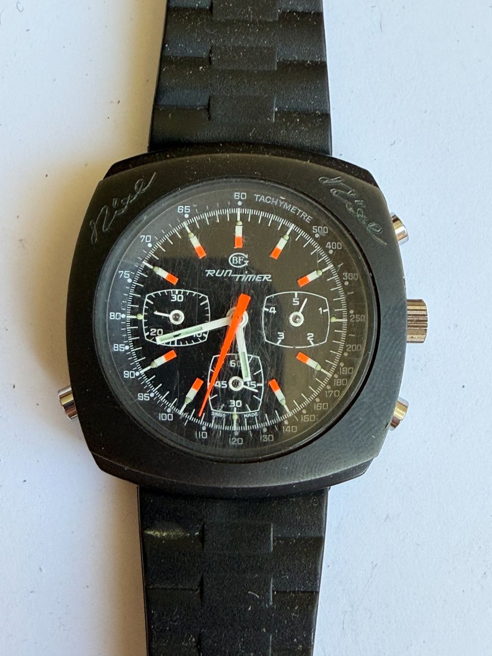 Montres: BF Run Timer Chronograph – D'occasion à Worblaufen par chronyves