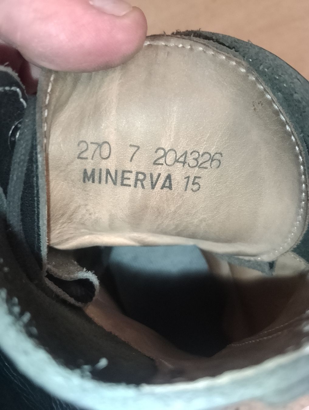 Minerva Scarpe da uomo: Kampfstiefel 90 Schweizer Armee Grösse 270/7 ca 40.5 – Usato da Safenwil venduto da dodgewc12 4