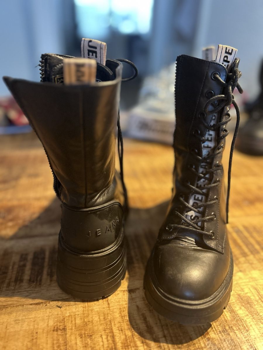 Pepe Jeans Scarpe da donna: Original Pepe Jeans Schnürrstiefel – Usato da Thun venduto da Anni1977 3
