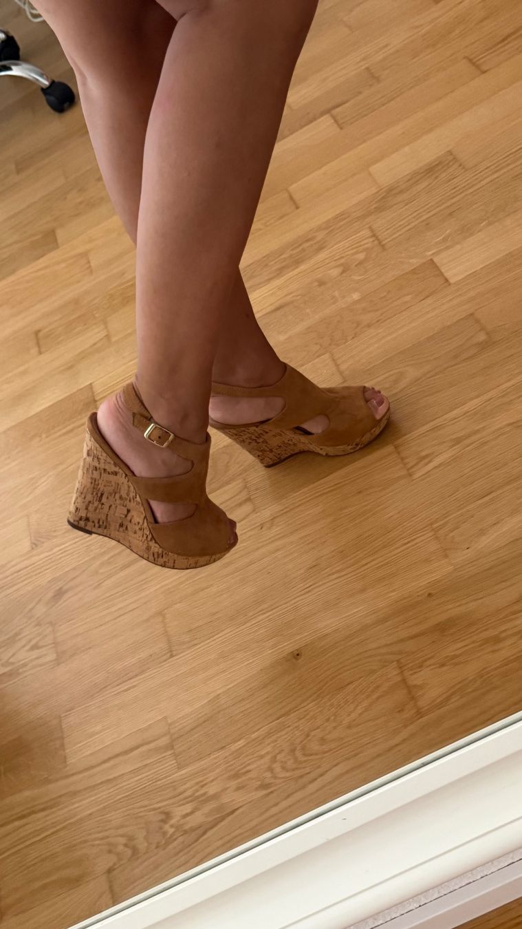 Damenschuhe: Keilabsatz Sandalen C.M. braun Grösse 37 – Gebraucht aus Ammerswil AG von Diki.S 1