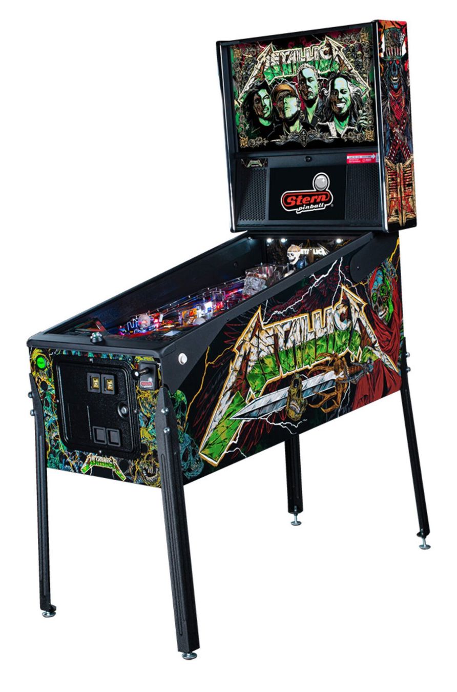 Stern Pinball Flipper: Metallica Remastered Premium – Nuovo (secondo la descrizione) da Schalunen venduto da schwabspielautomaten