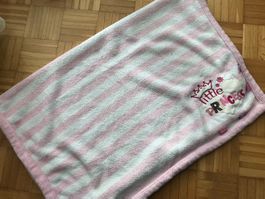 Baby Kuscheldecke „ 👑 little princess“ ca 75 x 100 cm