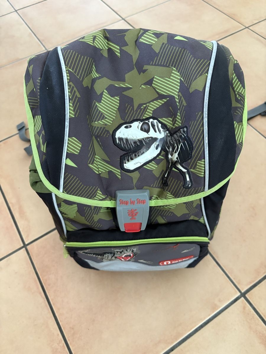 Neuwertiger Step by Step Schulrucksack Dinosaurier🦖 Top (Gebraucht) in