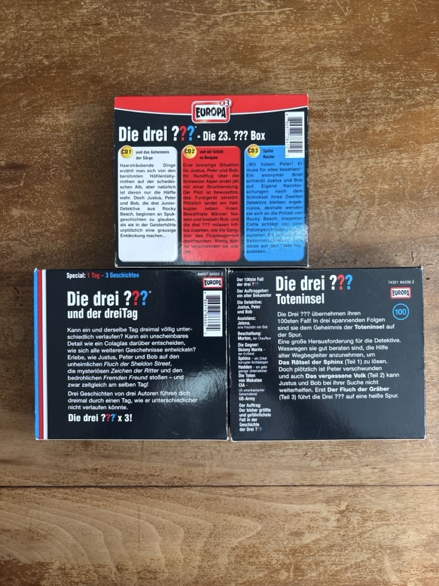 CD: CD Sammlung die drei Fragezeichen – Usato da Bern venduto da nic_7mr6 1