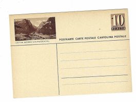 Bildpostkarte Vättis gegen Calfeisental az