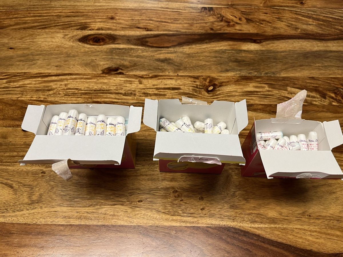 Altro per la cura del corpo: Tampons Olivia Super, Normal, Mini – Nuovo (secondo la descrizione) da Goldau venduto da kco_2696 1