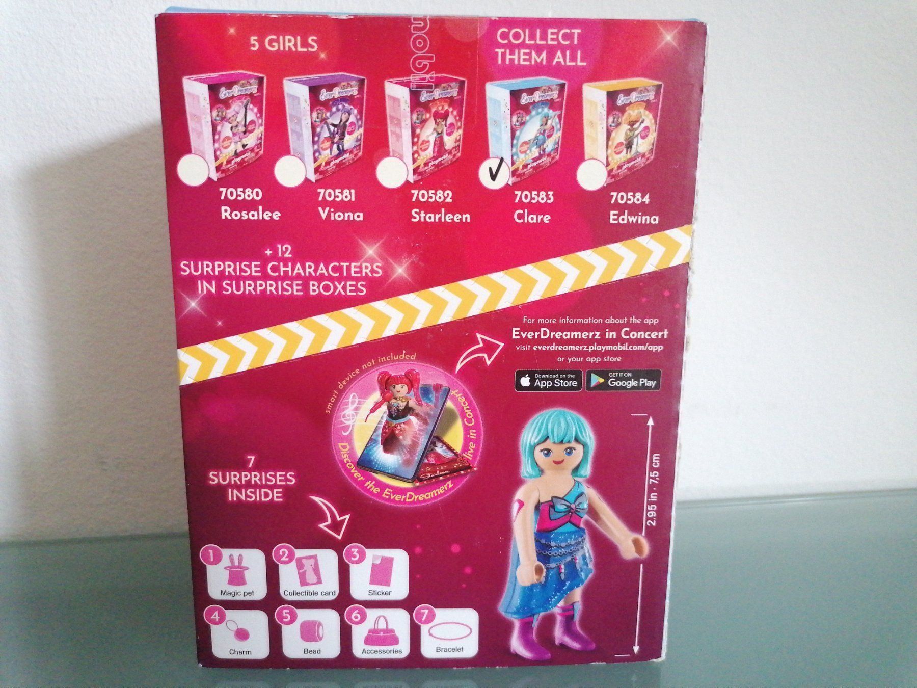 Giocattoli: Playmobil Clare 33 PC Serie 3 – Nuovo e nell'imballaggio originale da Bäch SZ venduto da Swissy46 1