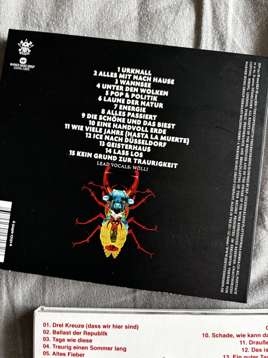 CD: Die Toten Hosen CDs – Usato da Zürich venduto da CallMeAppetite 2