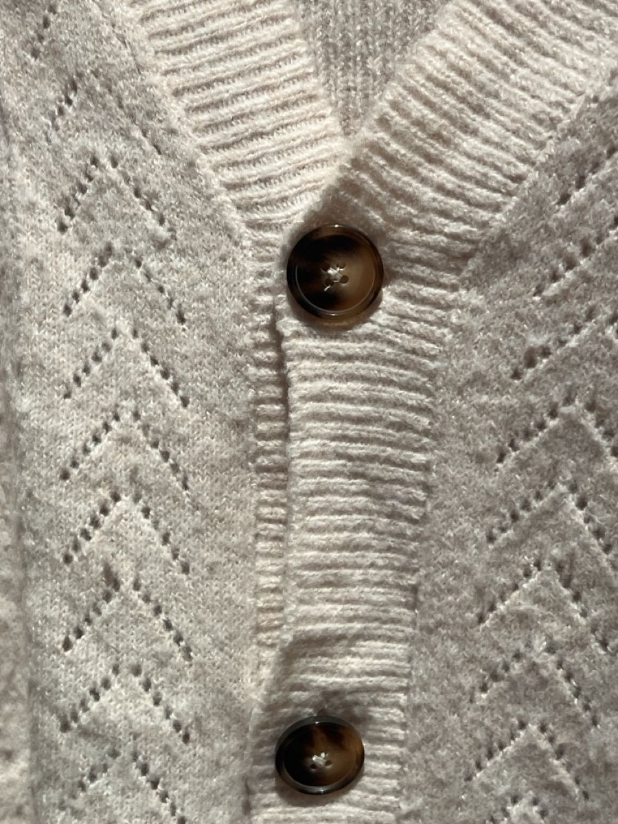 Maglioni & Felpe: Cream Strickjacke, Beige, Grösse 36 – Usato da Wettingen venduto da Jaaani 2