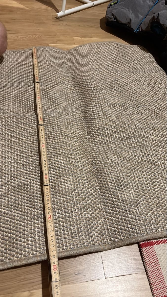 Ikea Tapis: Ikea Woven carpet beige rectangular like new condition – D'occasion à Basel par mai_q5gs