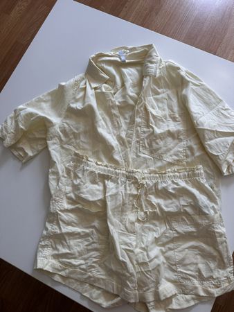 Amisu Sommer Set, Gr. XL, hellgelb, neuwertig für den Sommer