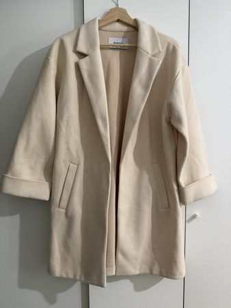 Mantel Stradivarius beige Grösse M in gutem Zustand