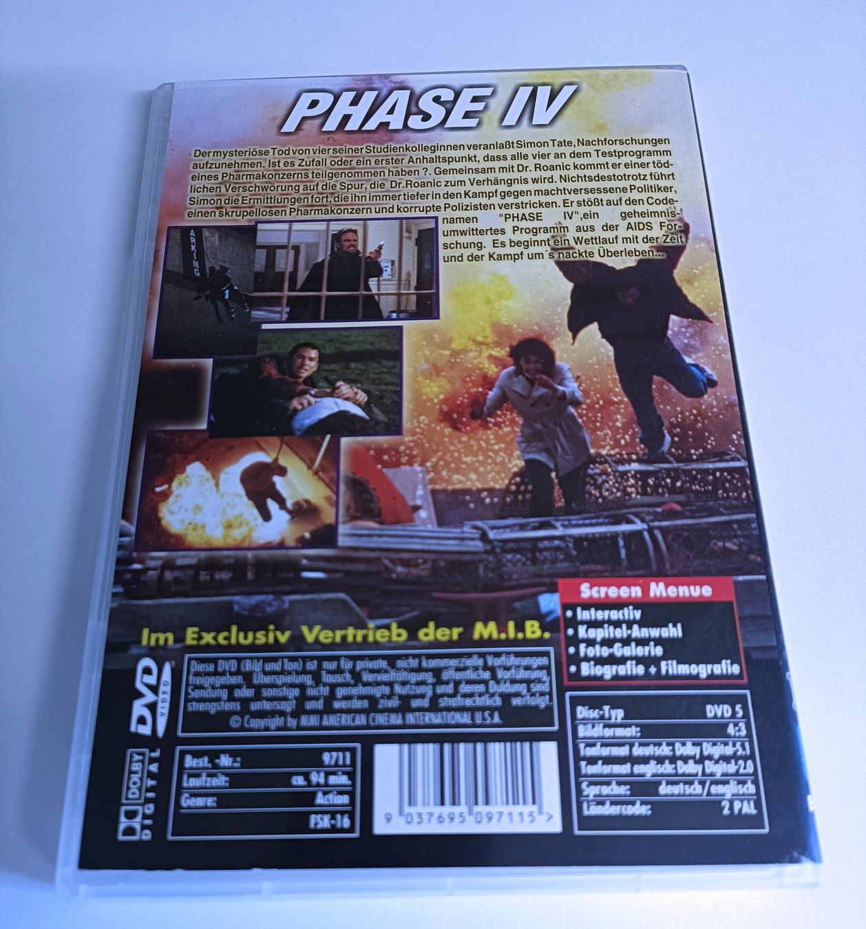 Alle DVDs: Phase IV – Gebraucht aus Köniz von Movieportal007 1