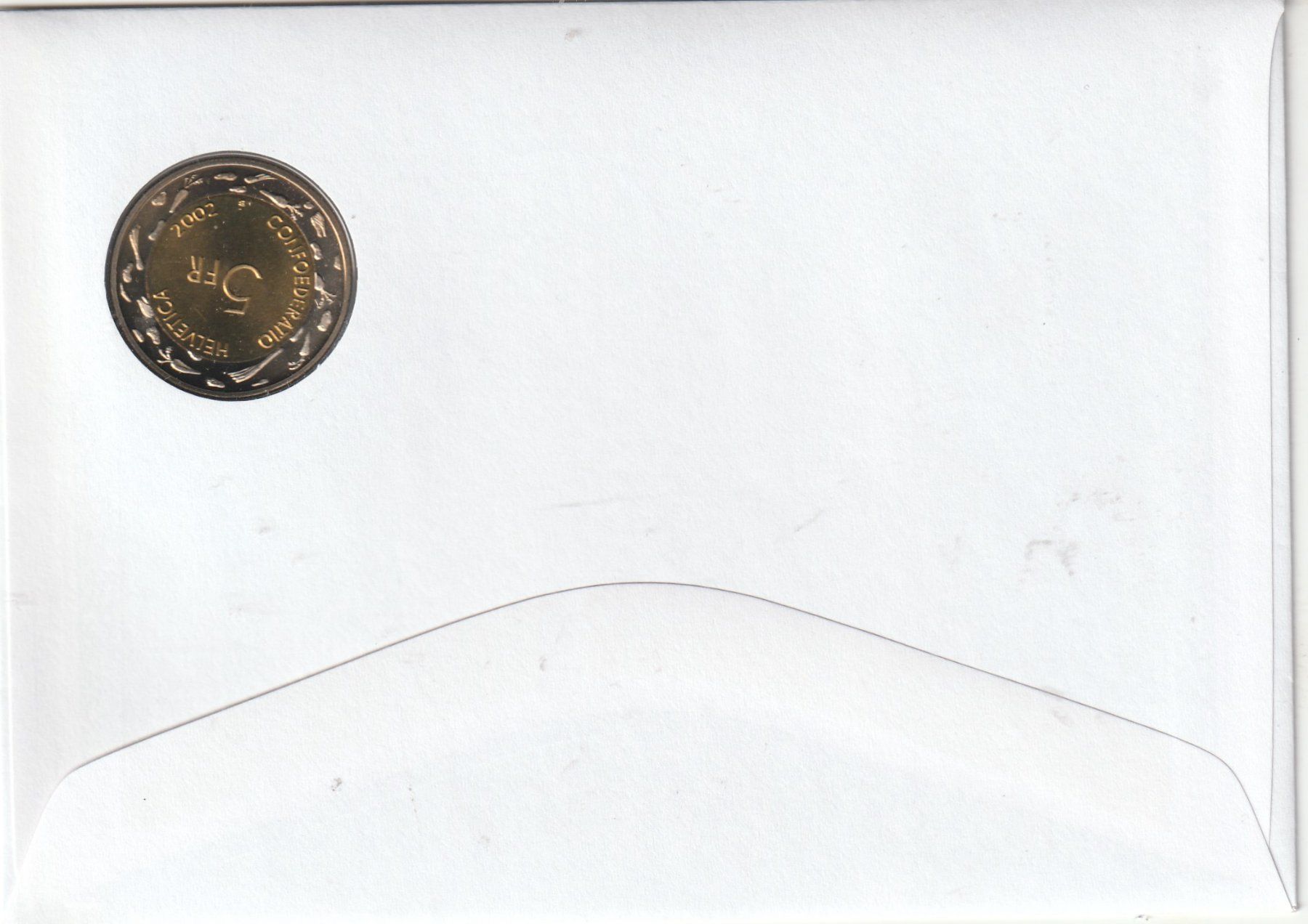 Tutti i francobolli: 5 CH Fr. Brief mit Münze   Genf FDC 12.03.2012 – Usato da Rupperswil venduto da Ema10 1