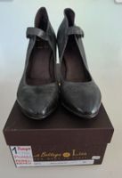 Pumps La Bottega di Lisa grau Leder Grösse 41 Vintage