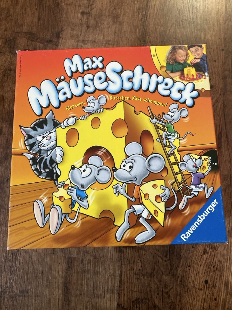 Ravensburger Giochi: Max Mäuseschreck Kinderspiel – Usato da Weissenburg venduto da nwacker