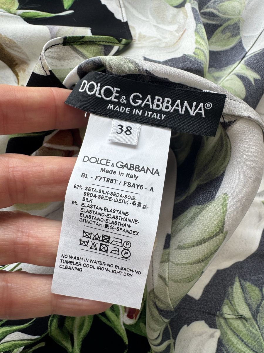 Dolce & Gabbana Camicette: Seidenbluse Dolce Gabbana – Nuovo (secondo la descrizione) da Rotkreuz venduto da Mini_mela33 2