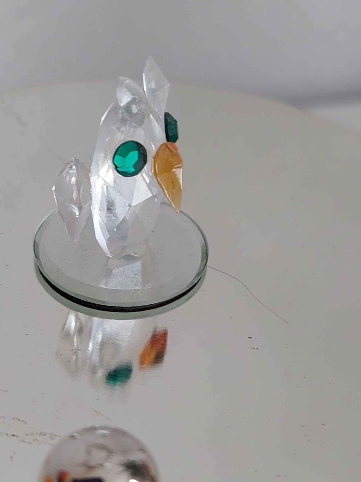 Figuren: Deko Glasfigur  mit Sockel – Neu (gemäss Beschreibung) aus Aarburg von Glitzerzauber 3