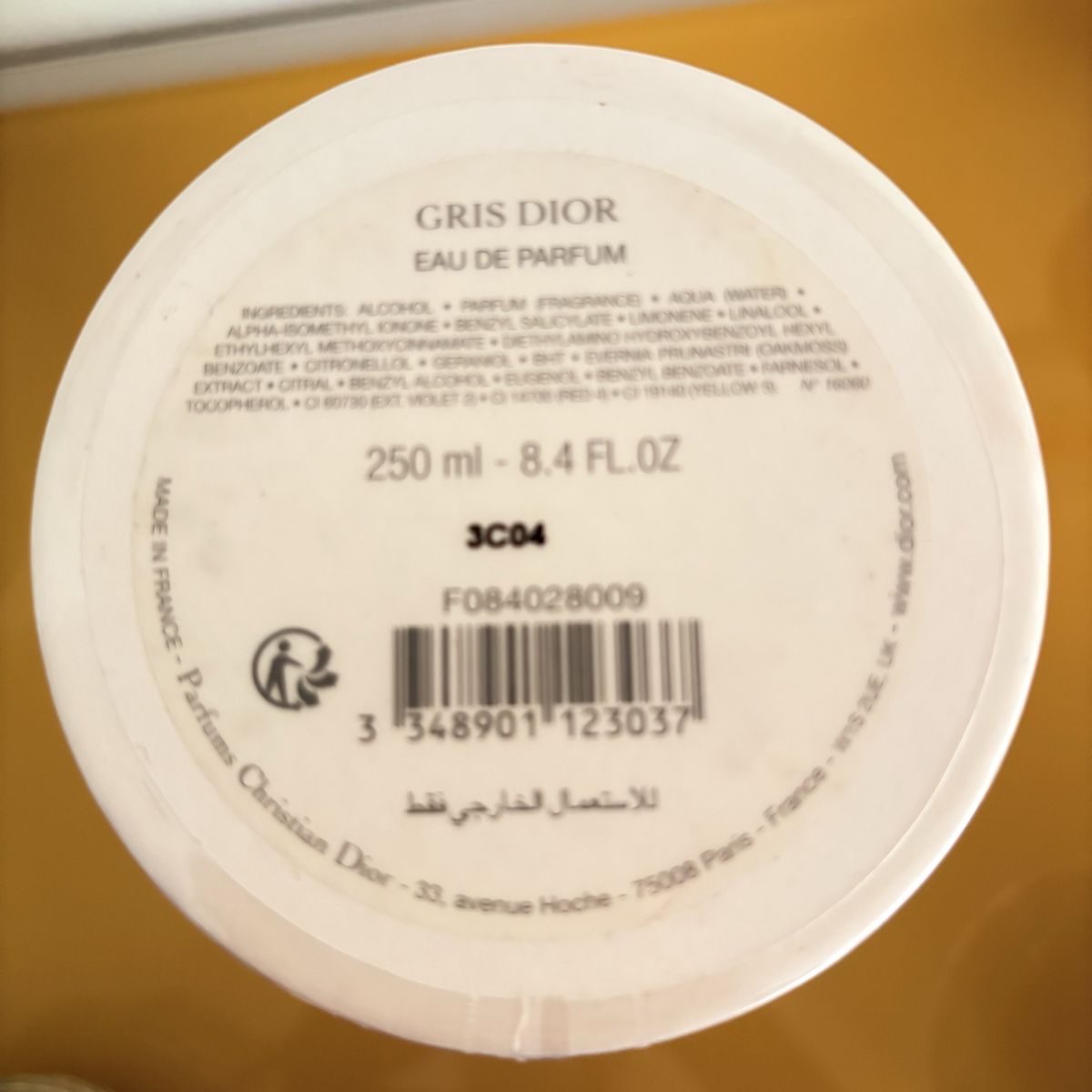 Dior Parfums & Eau de Toilette: Gris Dior 250 ml – Neuf avec emballage d'origine à Vacallo par bri_9hp2 4