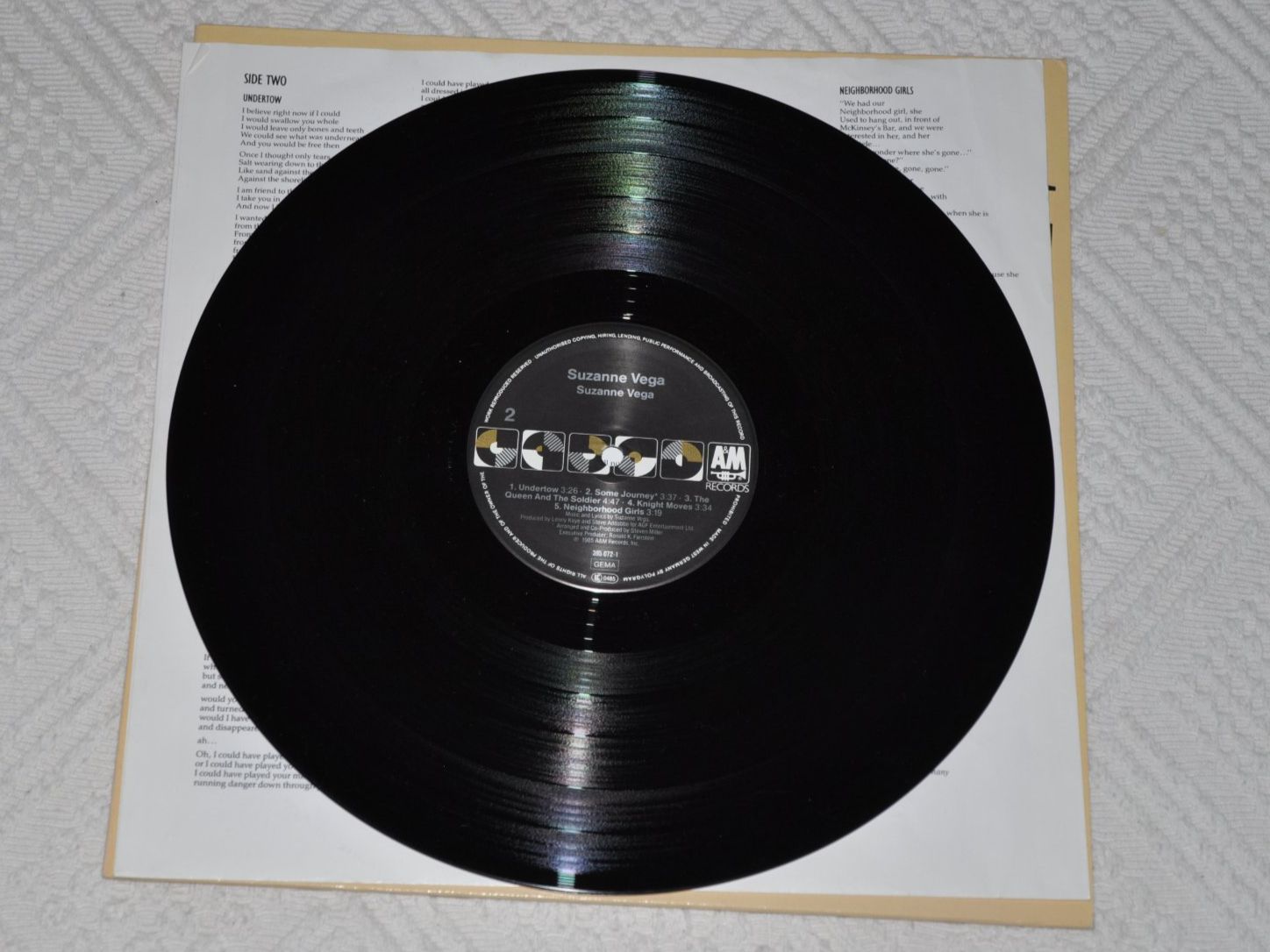 Schallplatten: LP Suzanne Vega (1985) – Gebraucht aus Boll von Theodora15 5