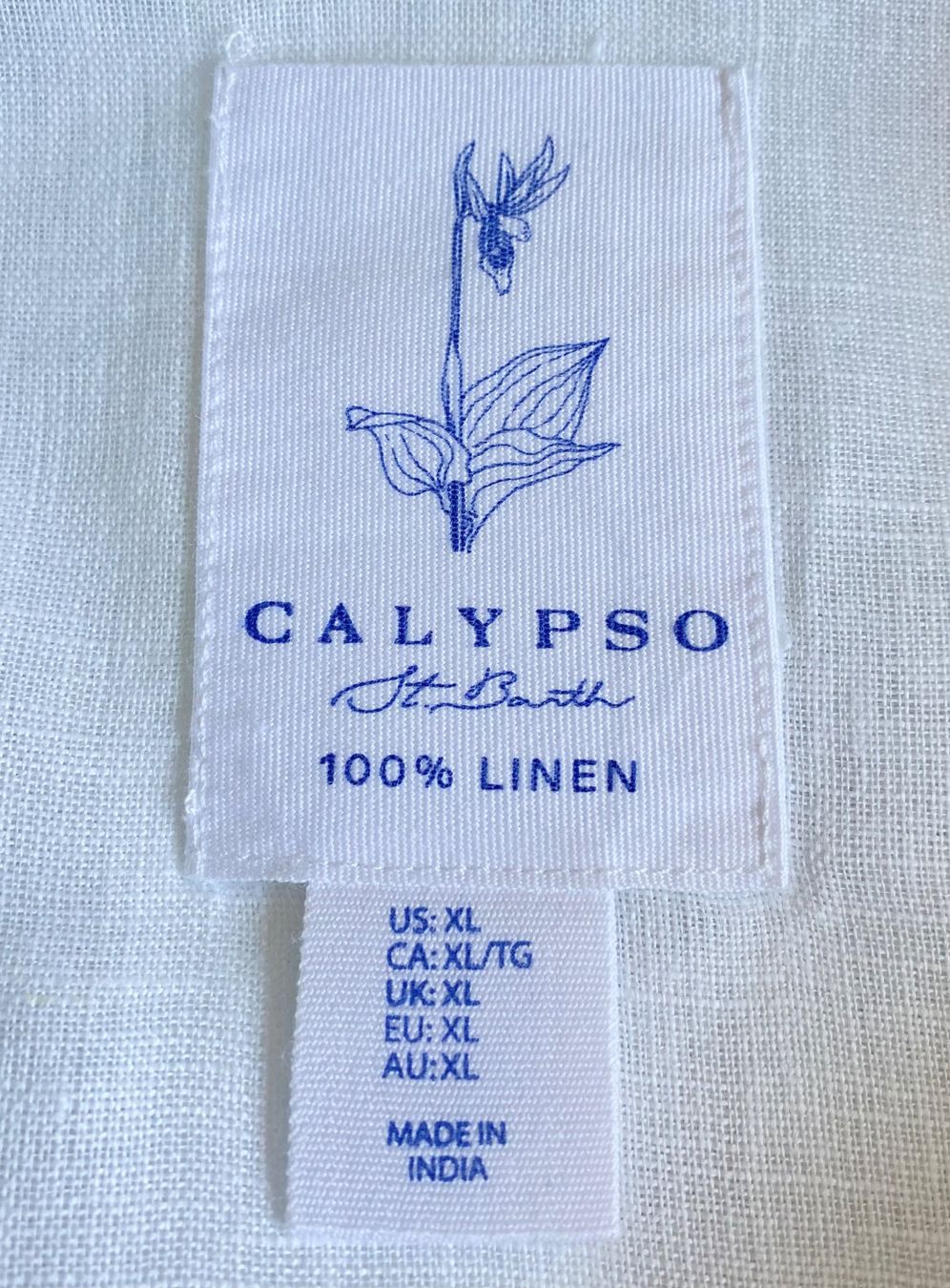 Blusen: Calypso St.Barth Leinenbluse Grosse XL – Gebraucht aus Oberwil BL von Leni-Mischi 3
