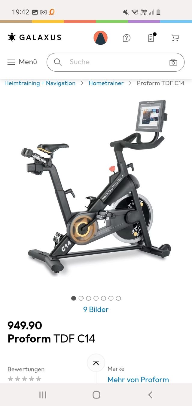 Hometrainer: Heimtrainer Pro-Form C14 – Nuovo (secondo la descrizione) da Hellikon venduto da honeybee16 6